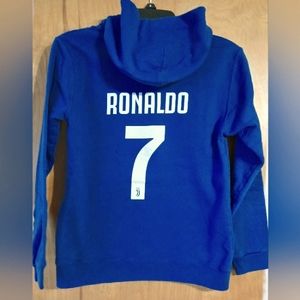 Youth Ronaldo Juventus Soccer Hoodie Sweatshirt